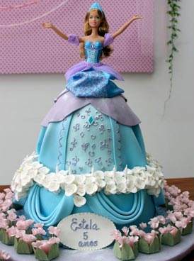 Bolo de Aniversário: Barbie A Princesa da Ilha, 042 Ficou i…