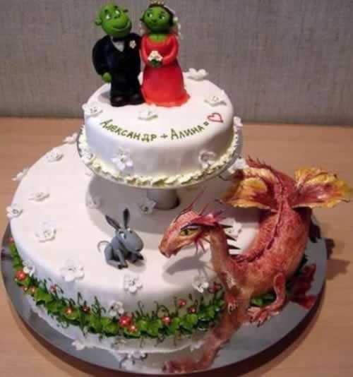 bolo de noivado engraçado