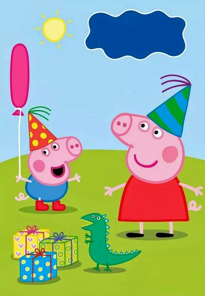 convite aniversario peppa pig