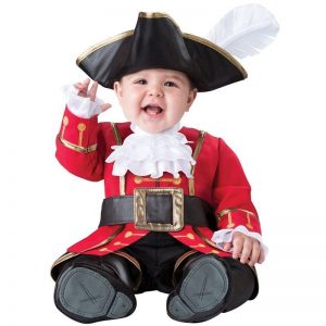 Fantasia de pirata bebê