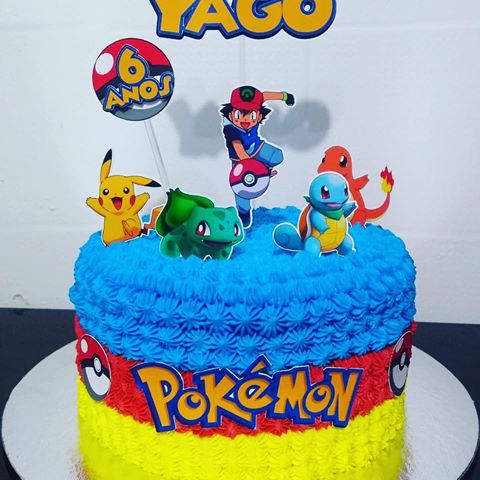 Bolo Pikachu Modelos Lindos Para Voc Se Inspirar