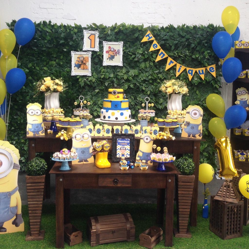 Festa Minions Dicas Lindas E Diferentes