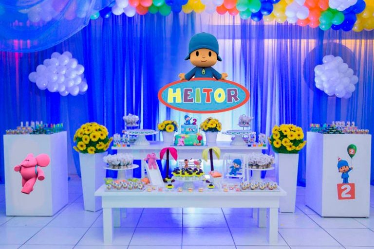 Festa Pocoyo 60 Ideias Para Uma Festa Linda E Colorida