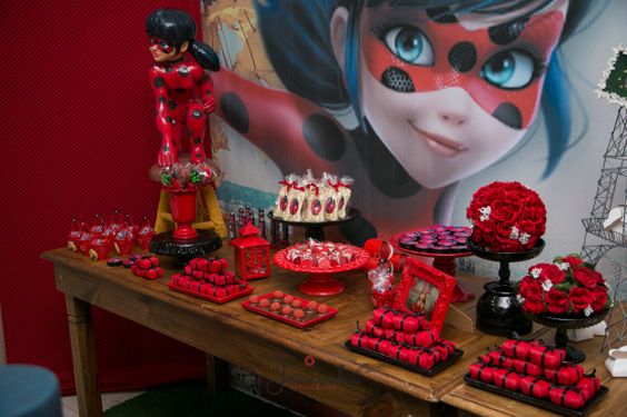 Festa Ladybug: +76 Inspirações para Decorar sua Festa Miraculous