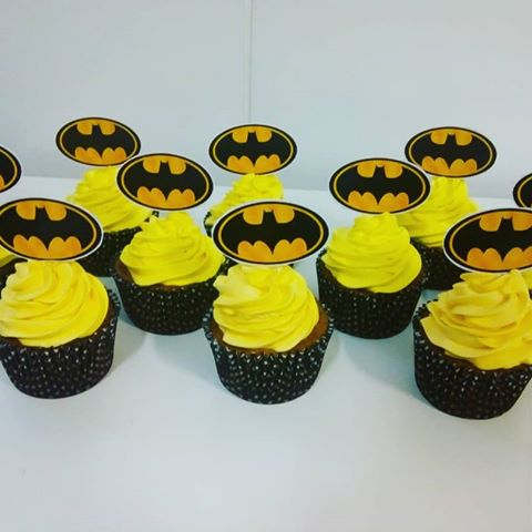 Cupcake do Batman: 40 ideias incríveis e deliciosas