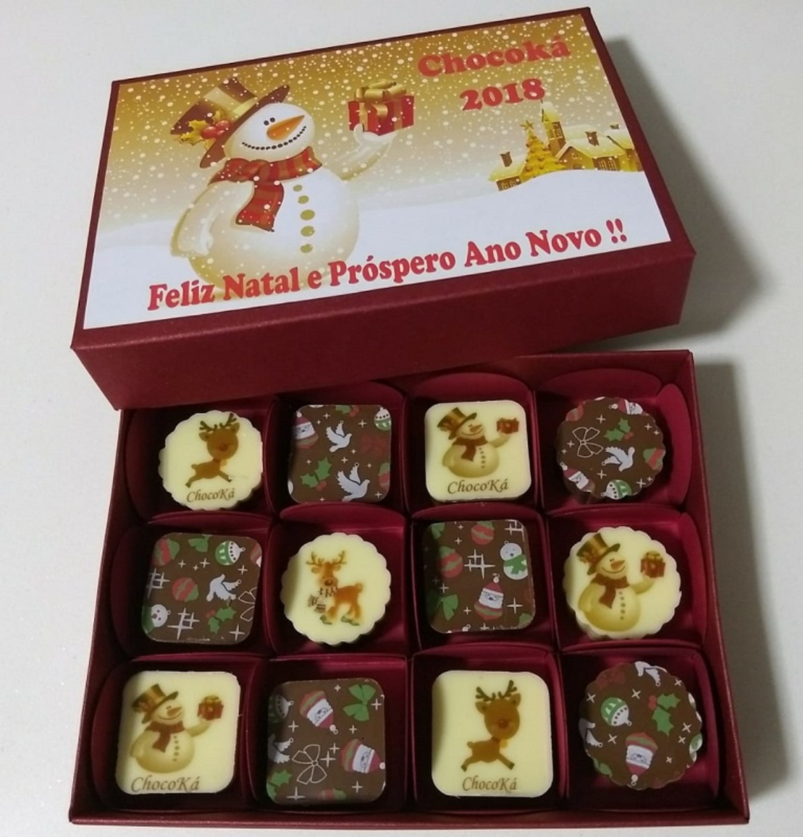 lembrancinha de natal Família