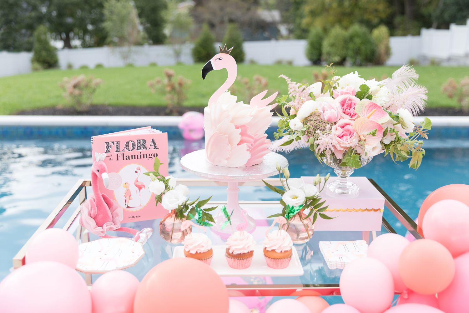 Festa pool party Flamingo